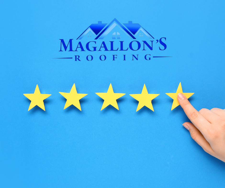 5 starm review for Magallon's Roofing Inc