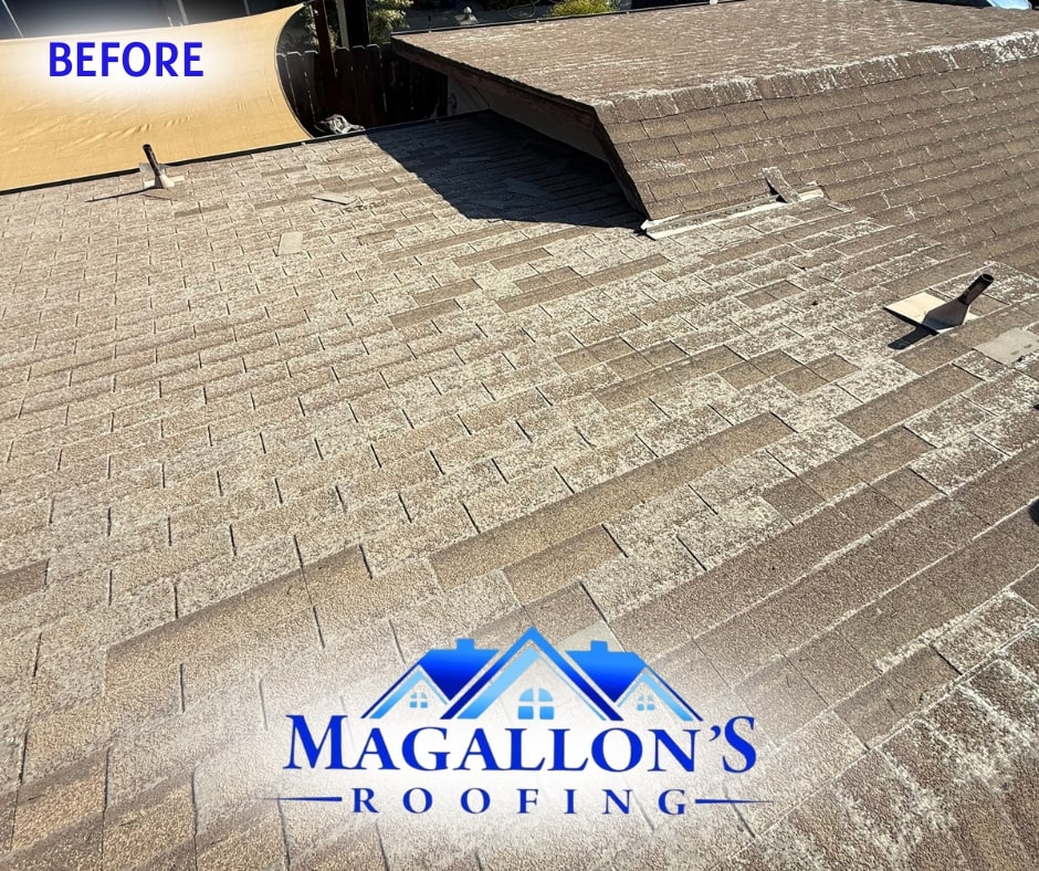 Illustration of issues with multiple layers of shingles on a roof
